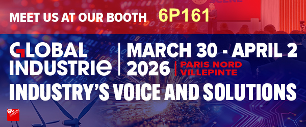 Banni&egrave;re du salon Global Industrie 2026