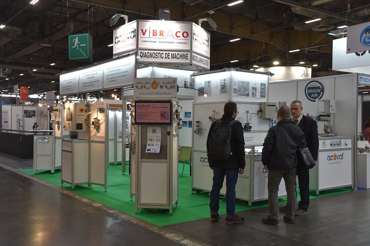 Le stand VIBRACO sur le salon Global Industrie PARIS 2024