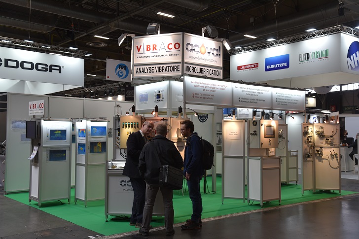 Le stand VIBRACO sur le salon Global Industrie PARIS 2024